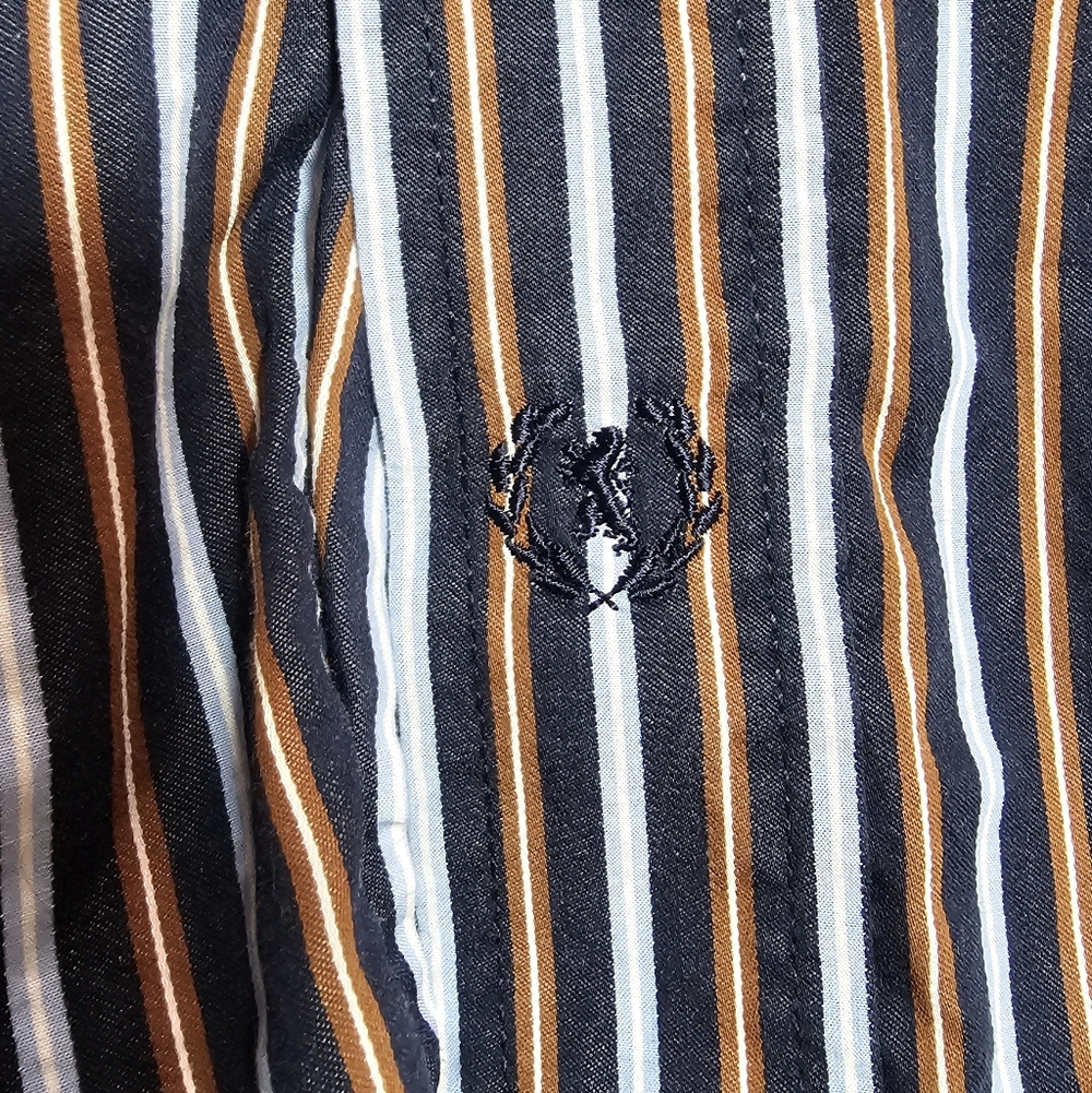 Bugatchi Uomo Men's Striped Button Front Long Sle… - image 6